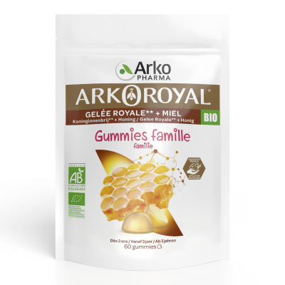 ARKO ROYAL Gelée Royale Bio sans sucre 1500mg.