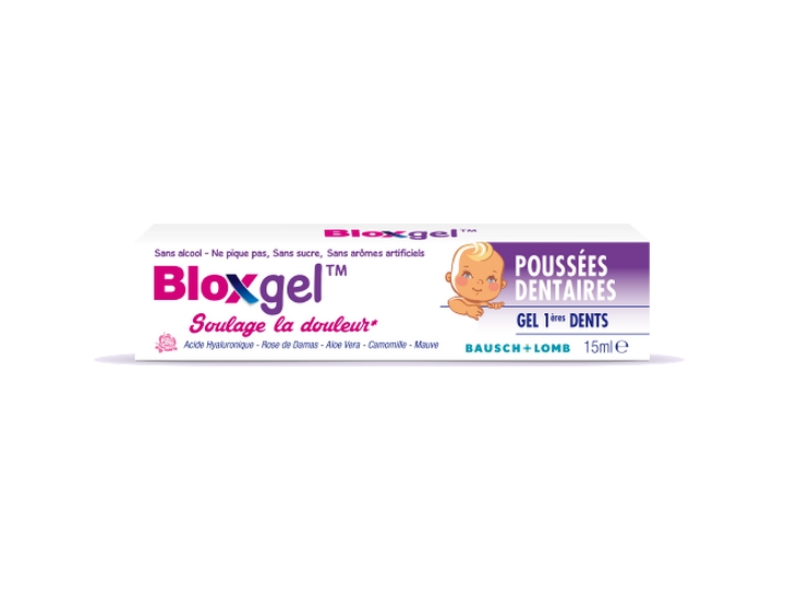 Bloxgel Poussées Dentaires Gel 1ères Dents 15ml - Paraphamadirect