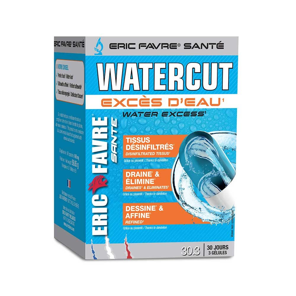 Eric Favre Water Cut - Excès d'Eau 90 gélules - Paraphamadirect