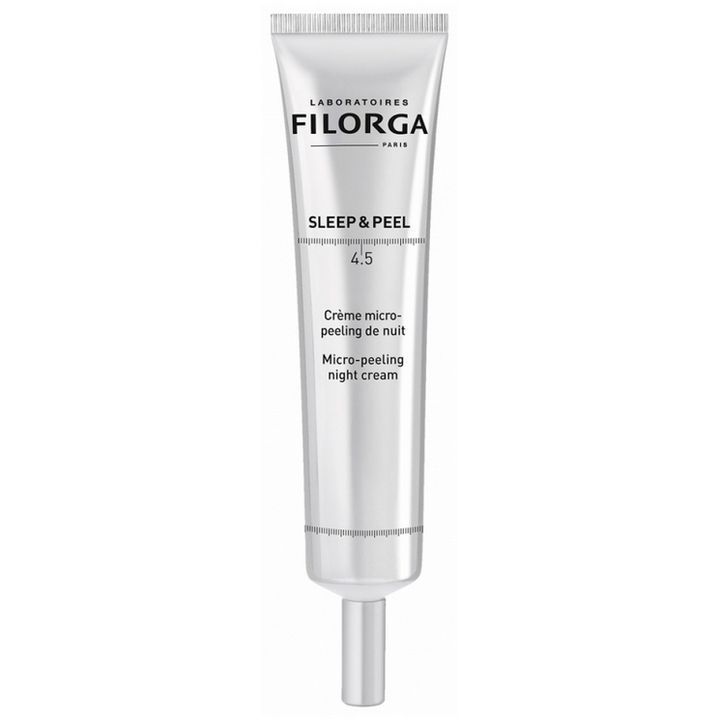 Filorga Sleep & Peel 4.5 Crème de Nuit Micro Peeling Visage Anti Rides 40  ml - Paraphamadirect