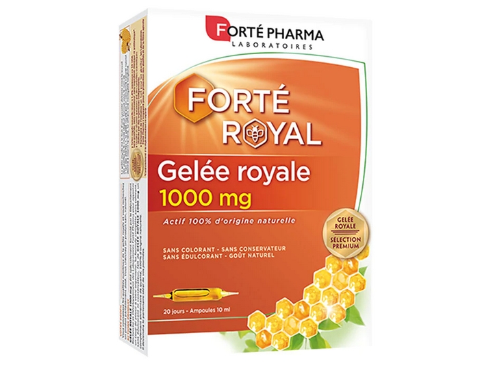 Forté Pharma Gelée Royale 1000 mg 20 Ampoules de 10 ml - Paraphamadirect