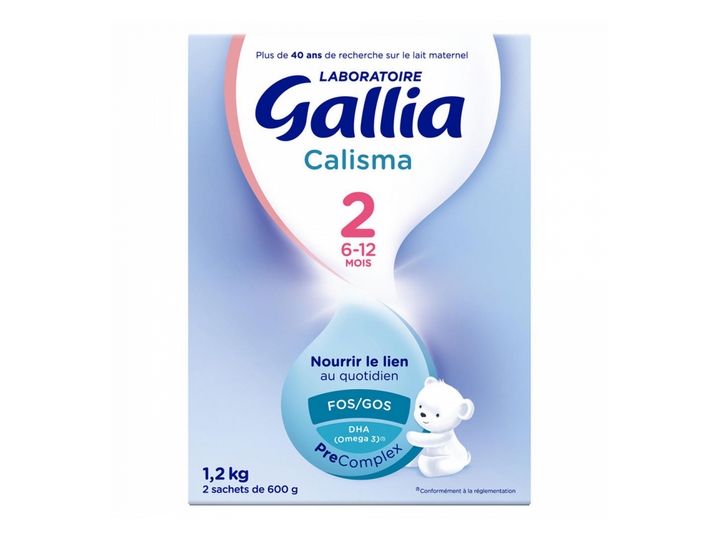Gallia Calisma Lait 2ème Age 1.2kg - Paraphamadirect