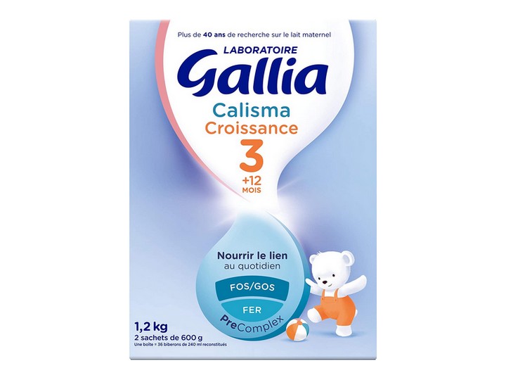 Gallia Calisma Croissance Lait 3ème Age 1,2kg