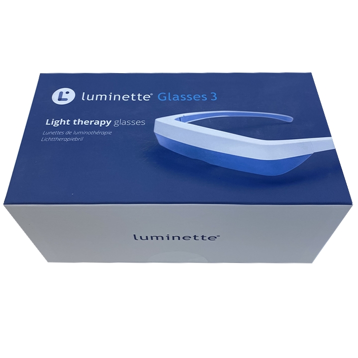 Luminette Glasses 3 - Lunettes de luminothérapie sans fil - 51g - Lampe de  luminothérapie 1500 lux
