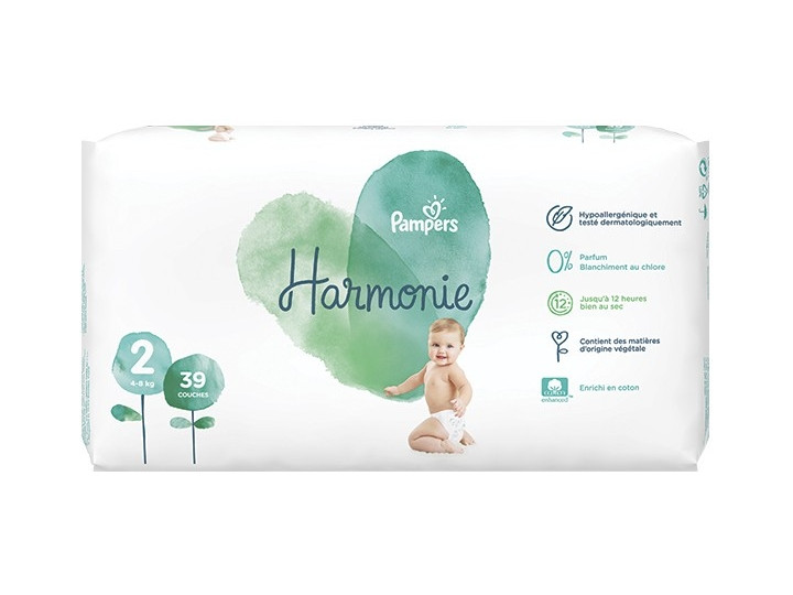 Pampers Harmonie taille 2