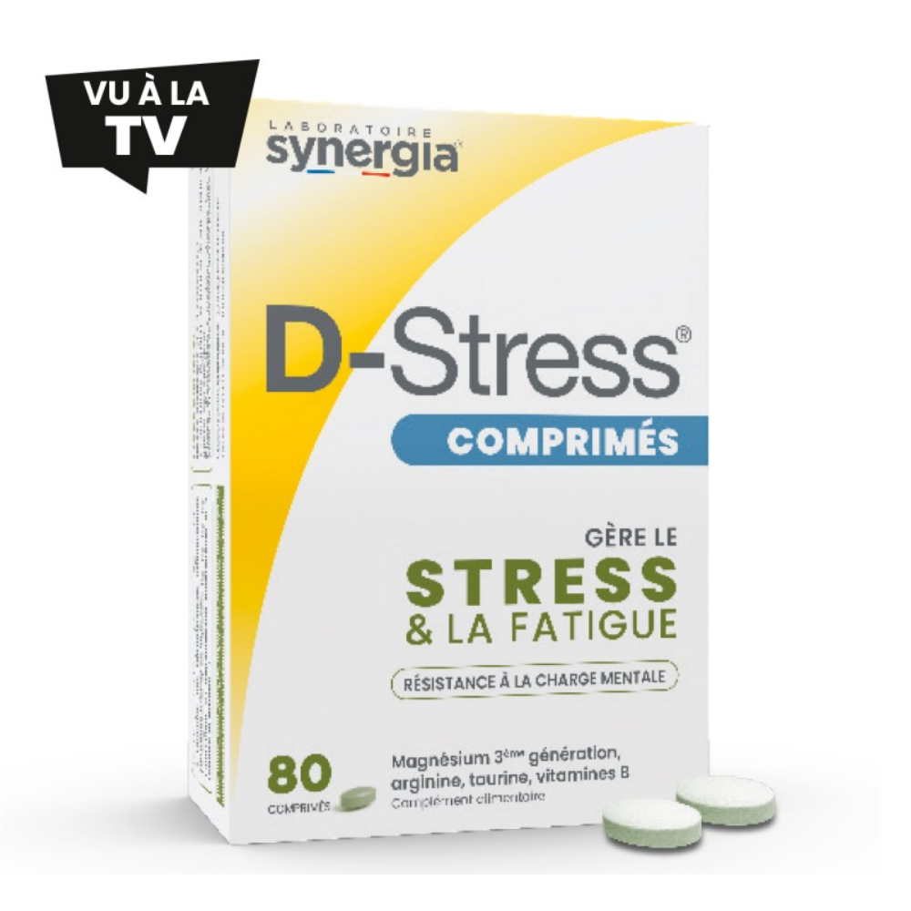 Synergia D-Stress x 80 - Acheter En Ligne -LaSante