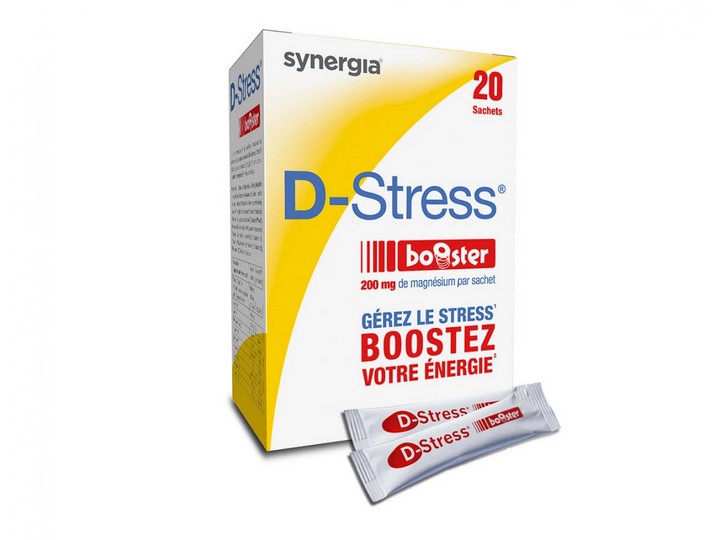 Synergia D-Stress Booster 20 sachets - Paraphamadirect