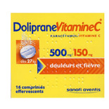 DOLIPRANEVITAMINEC , 16 COMPRIMES EFFERVESCENTS