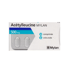ACETYLLEUCINE MYLAN 500 mg 30 comprimés