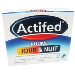 ACTIFED RHUME JOUR ET NUIT, 16 comprimés