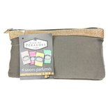 Anne de Péraudel Trousse Glossy Taupe 4 Savons Parfumés 100g