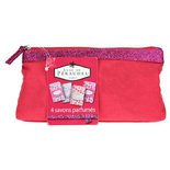 Anne de Péraudel Trousse Glossy Rose 4 Savons Parfumés 100g
