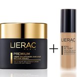 Lierac Premium Coffret Crème Voluptueuse 50ml + Soin de Teint Doré 30ml OFFERT
