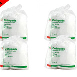 LOT 4  Cotopad Lohmann 4x200 cotons de 8x10cm
