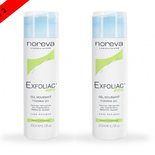 LOT 2 Noreva Exfoliac Gel Moussant Peaux à Problèmes 2x200ml