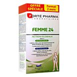 Forte Pharma Femme 24 Ménopause Double Action 56+56 comprimés (Jour et Nuit)
