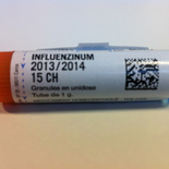 INFLUENZINUM souche 2013/14 FERRIER, 15 CH 1 dose