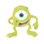 Sanodiane Bouillotte Douceur Enfant en Caoutchouc Naturel avec Housse Monstres&Cie Bob