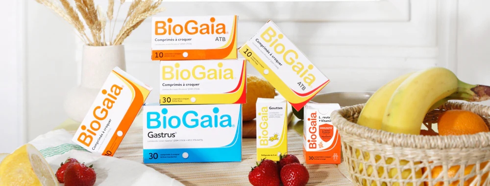 BioGaia L.Reuteri ProTectis Probiotique Fraise 30 Comprimés à croquer