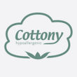 Cottony Couches Bébé Coton Bio Taille 2 3-6kg 38 couches