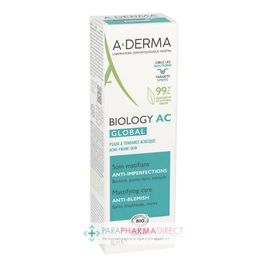 BIO A-Derma Biology AC Global Soin Matifiant Anti-Imperfections BIO 40ml BIO A-Derma Biology AC Global Soin Matifiant Anti-Imperfections BIO 40ml