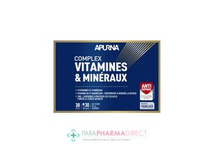 Vitamine D Apurna Complex Vitamines & Minéraux 30 Gélules
