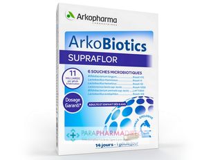 Pré / Probiotiques Arkopharma ArkoBiotics Supraflor Ferments Lactiques 14 gélules