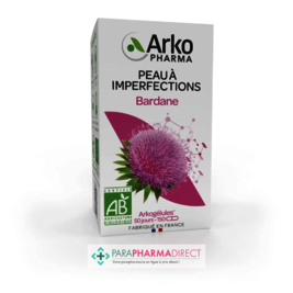 Peaux Sèches / Acné ArkoPharma ArkoGélules - Bardane - Peau à Imperfections - BIO 150 gélules
