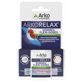 Insomnie Arkopharma Arkorelax Sommeil Flexi-Doses 60 Mini Comprimés Sublingaux