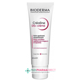 Dermite Séborrhéique Bioderma Créaline DS+ Crème - Soin Apaisant Assainissant 40ml