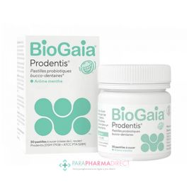 Pré / Probiotiques BioGaia Prodentis Probiotiques Menthe 30 Pastilles