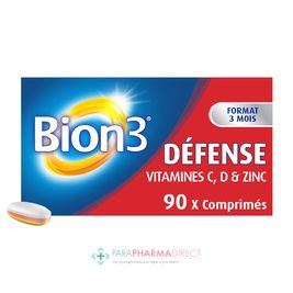 Pré / Probiotiques Bion 3 - Défense - 90 comprimés