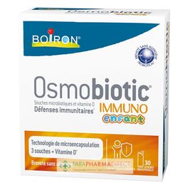 Vitamine D Boiron Osmobiotic Immuno Enfant 30 sticks