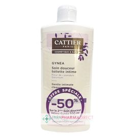 Hydratants Intimes / Apaisants Cattier Gynea Soin Douceur Toilette Intime BIO 2x500ml Hydratants Intimes / Apaisants Cattier Gynea Soin Douceur Toilette Intime BIO 2x500ml
