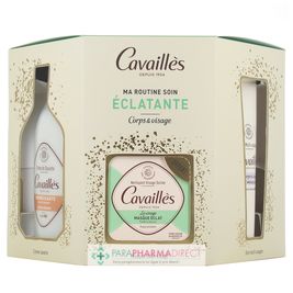 Masques Cavaillès Coffret Ma Routine Soin Éclatante