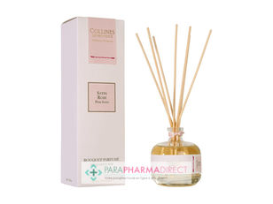 Désodorisants / Aspirateur Collines De Provence Parfum d'Ambiance Bouquet Parfumé Satin Rose 100ml
