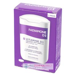 Vitamine D Fadiamone D3 Vitamine D3 90 comprimés