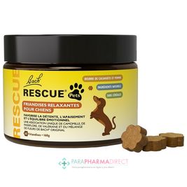 Chien Fleurs de Bach Rescue Pets Friandises Relaxantes pour Chiens x60