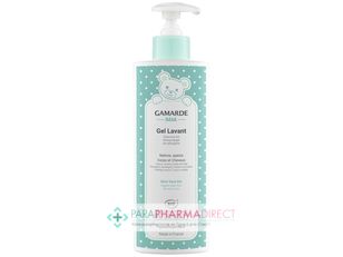 Gels Douche / Savons / Bain Gamarde Bébé - Gel Lavant - Nettoie & Apaise - Corps & Cheveux - BIO 400 ml