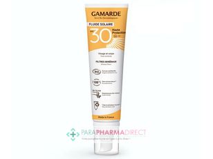 Visage Gamarde - Fluide Solaire SPF30 - Visage & Corps - BIO 100 ml Visage Gamarde - Fluide Solaire SPF30 - Visage & Corps - BIO 100 ml
