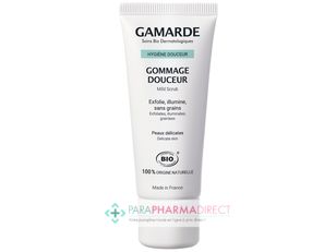 Gommages Gamarde - Hygiène Douceur - Gommage Douceur - Exfolie, Illumine & Sans Grains - BIO 40 ml