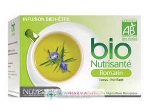 Vitaflor BIO Tisane Romarin Foie & Vésicule Détoxifiant 18 Vitaflor BIO Tisane Romarin Foie & Vésicule Détoxifiant 18