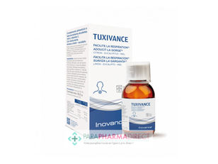 Toux Inovance Tuxivance Facilite la Respiration Adoucit la Gorge 125ml