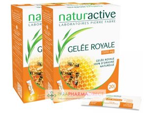 La Ruche Naturactive Gelée Royale 1500mg 2x20 sticks fluides
