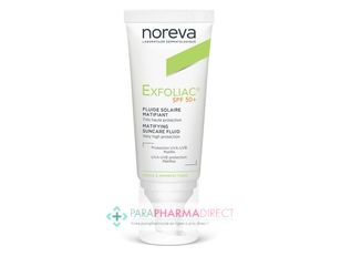 Noreva Exfoliac Fluide Solaire Matifiant SPF50+ Pe