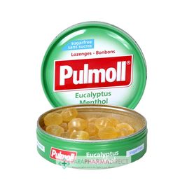 Confiseries Pulmoll Bonbons Eucalyptus Menthol 45g