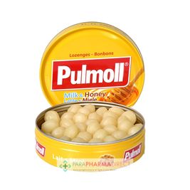 Confiseries Pulmoll Bonbons Lait & Miel 75g