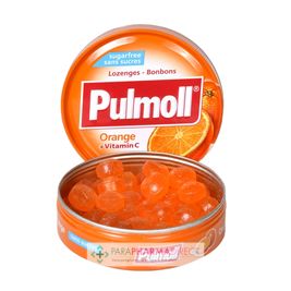 Confiseries Pulmoll Bonbons Orange 45g