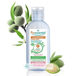 Gels Hydroalcooliques / Lingettes Puressentiel Assainissant Gel Antibactérien Hydratation Peaux Sensibles 80ml