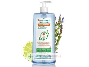 Gels Hydroalcooliques / Lingettes Puressentiel Assainissant Gel Antibactérien Hydro-Alcoolique 975 ml
